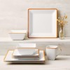 TP 12-Piece Melamine Dinnerware Sets, Plates and Bowls Dishes Set