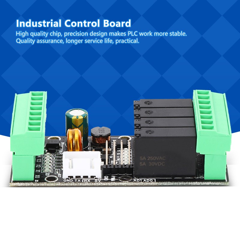PLC Industrial Control Board Programmable Controller FX1N/2N‑6MR/T/10/14/20MR/T Mainboard