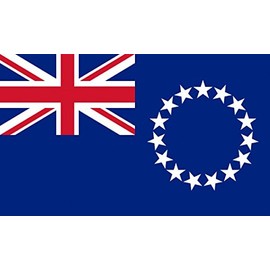 AZ FLAG Cook Islands Flag 2' x 3' - Cook Islander Flags 60 x 90 cm - Banner 2x3 ft