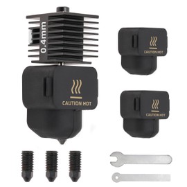 Tinytrees A1 Mini/A1 Hotend: Hotend for A1 Mini/A1 Print Head Hot End Kit High-Temperature 0.2MM 0.4MM 0.6MM 0.8MM Hardened Steel Nozzle Replacement for Bambu Lab A1 Mini/A1 3D Printer Accessories