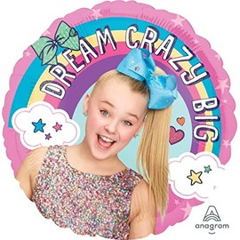JoJo Siwa Birthday Balloons - 3 Pack Of JoJo Siwa Mylar Birthday Party Balloons