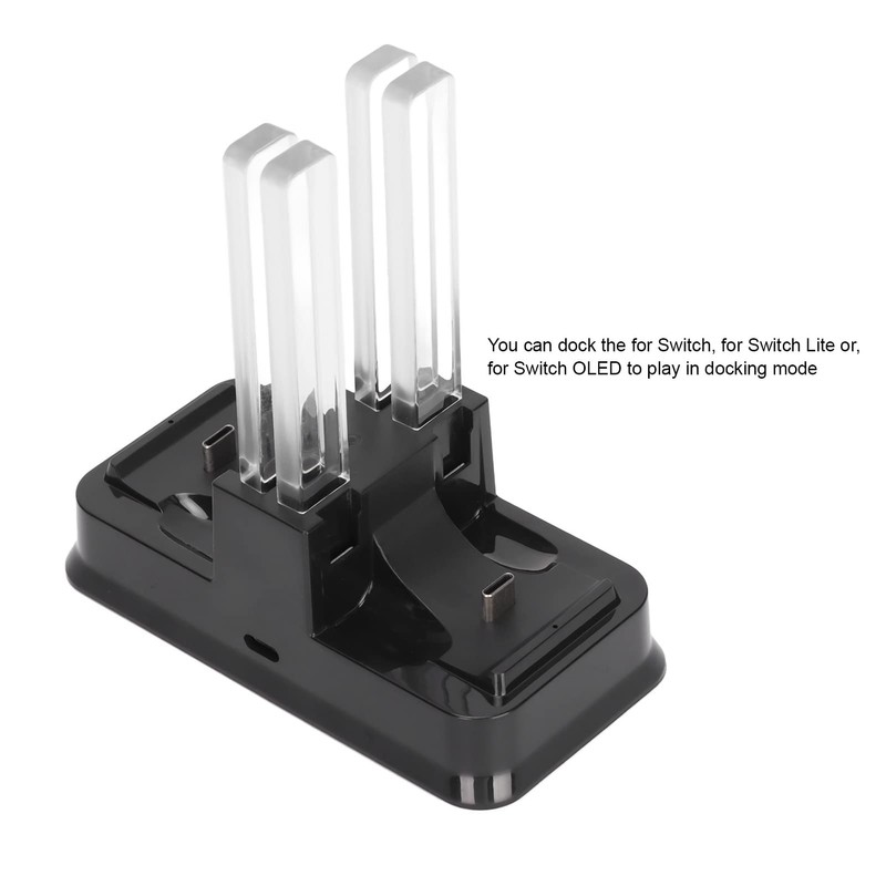 Annadue Ladestation für Pro Controller/Joy Controller für Switch/Switch Lite/Switch OLED