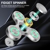 Coolden Fidget Spinner Metal Fidget Toys for Children Luminous Finger