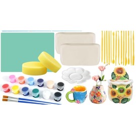 Jcoos Air Dry Clay Kit for Kids and Adults - Polymer Clay Earring Jewelry Making Kit Kids, Earrings Making Kit for Beginners