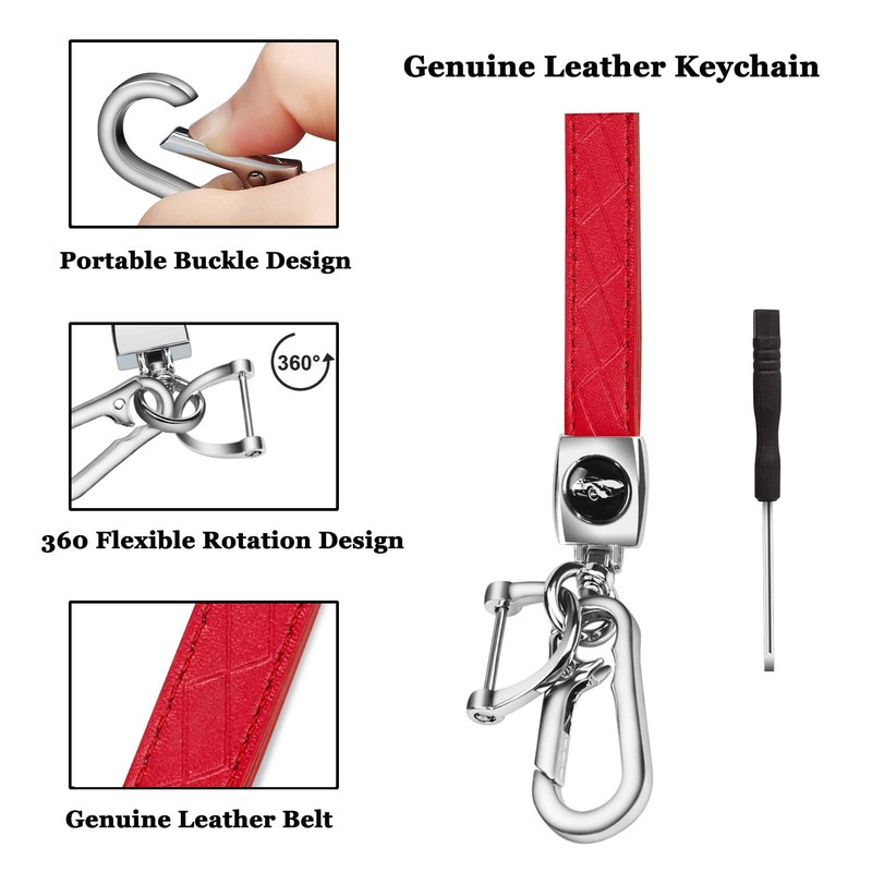 MILD EAST for GMC Key Fob Cover with Keychain,Compatible with
