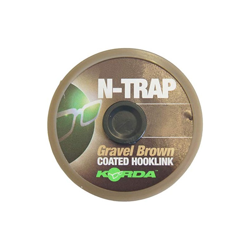 Korda Soft N-Trap Coated Hooklink 20lb Gravel