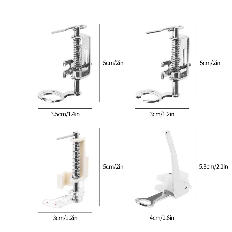 Create idea Low Shank Free Motion Presser Foot Set, Darning