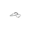 Pura Vida Wave Ring, Silver, 6