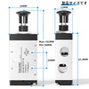 TAILONZ PNEUMATIC 4R210-08 1/4" PT 5-Way 2-Way Air Handle Operation