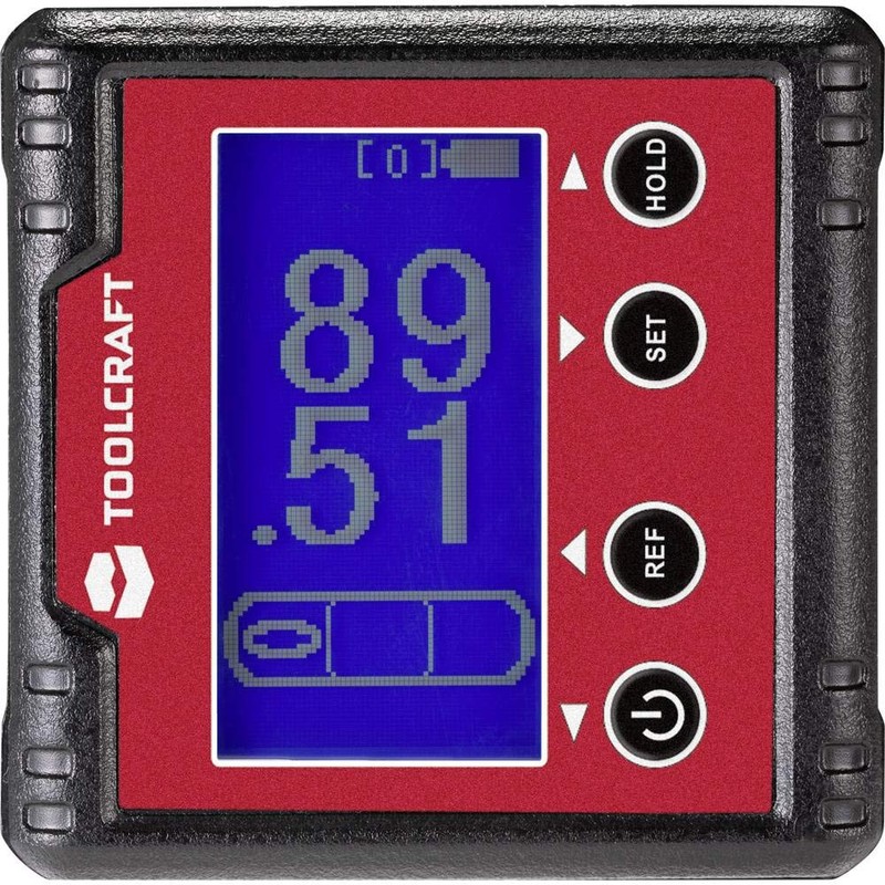 TOOLCRAFT TO-6547356 Digital Protractor 360°