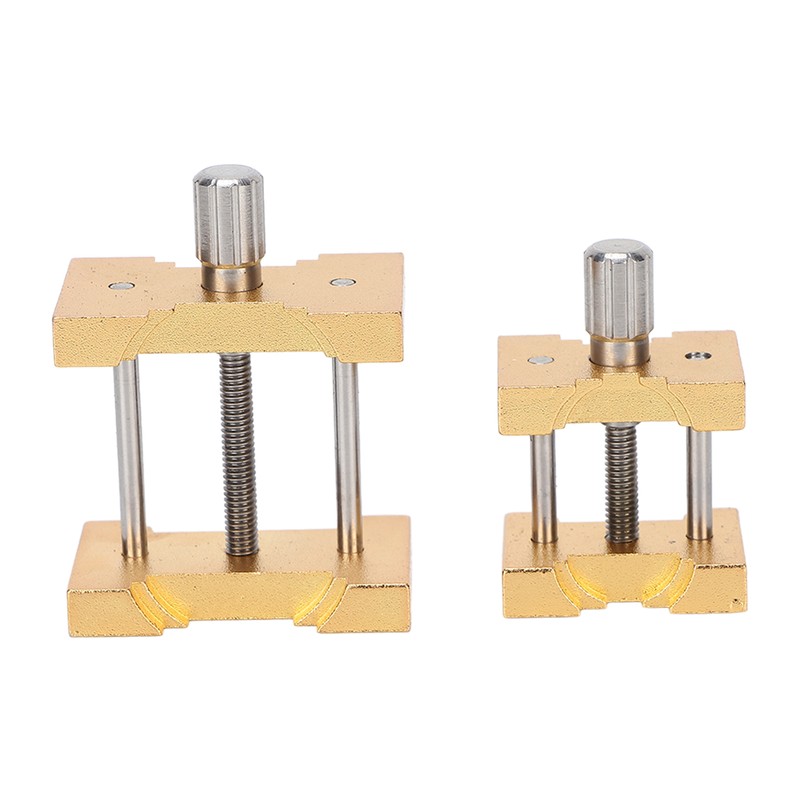 2pcs Movement Holder Aluminum Watch Repairing Movement Fixed Base Tool