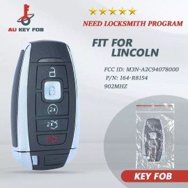 Unbranded NEW PROXIMITY CLICKER FOR LINCOLN MKZ MKC MKX SMART KEY FOB 164-R8154 KEYELESS