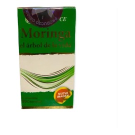 Moringa Cápsulas Natural CE Suplemento Vegano Sin Gluten Frasco 60 Unidades