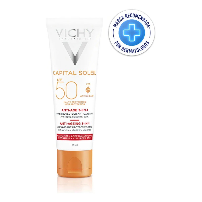 Protector Solar Vichy Capital Soleil Anti Edad Fps 50ml