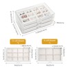 ProCase Earring Holder Organizer Jewelry Box with 3 Drawers, Acrylic