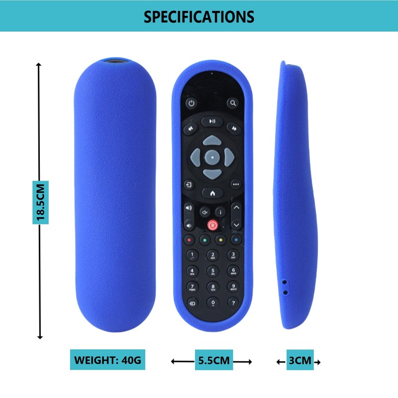 Remote Cover for Sky Q+ Controller Shockproof Protective Compatible Touch