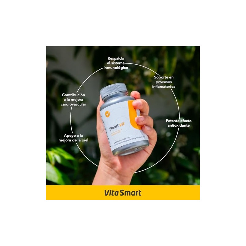 SMART VIT Vitamina E-1000 60 capsulas Suplemento alimenticio
