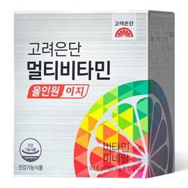 Korea eundan Multi-Vitamin All in One Easy 120 Tablets (2-month supply) - Korea eundan Multi-Vitamin All in One Easy 120 Tablets (2-month supply)