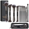 MAGEFY 12 Piezas Brochas para Maquillaje de Doble Función y