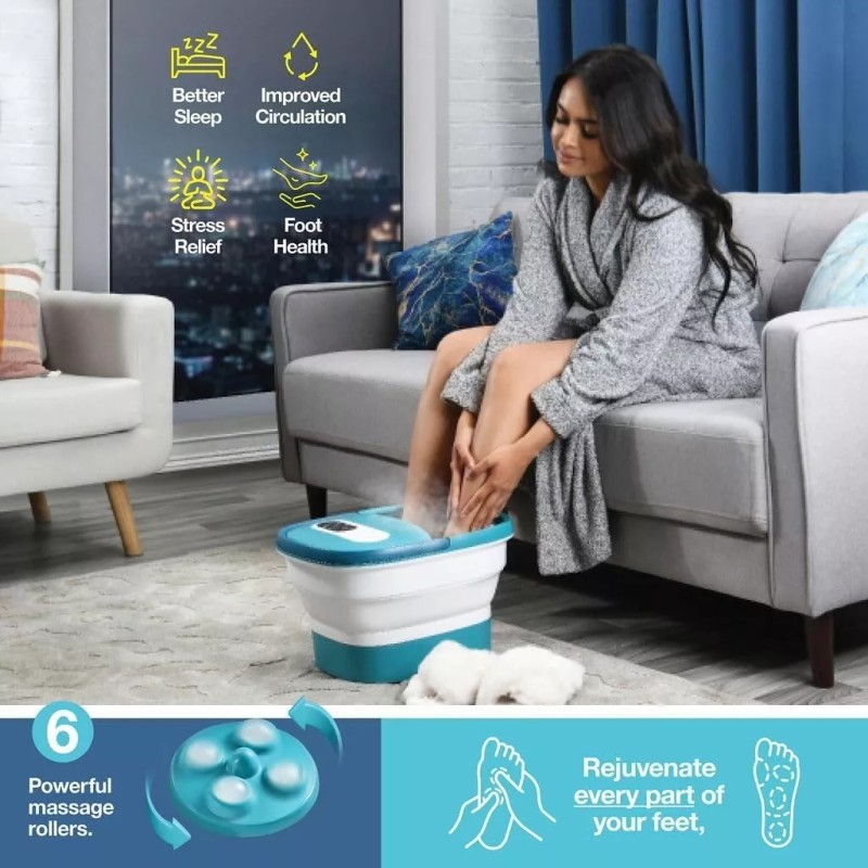 Medical King Foot Spa With Heat, Jets And Remote Control,