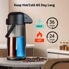 Airpot Coffee Carafe for Keeping Hot - 102 OZ/ 3L