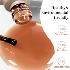 MAYCHAO Jelly Gel Nail Polish -15ML Glaze Jelly Gel Polish Soak Off UV LED Sheer Lucite Nail Polish for DIY Manicure Home Salon Nail Art, 0.5 OZ