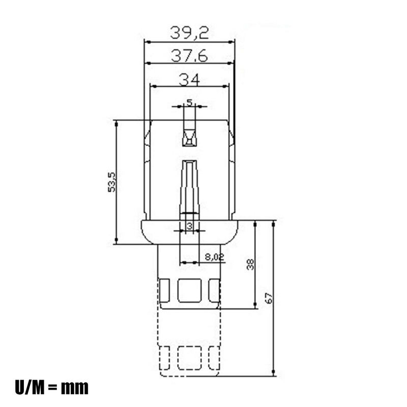 DuraSteel Adjustable Stainless Steel Bullet Feet for 1-5/8" O.D Tubing,
