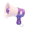 Milageto Mini Megaphone Loud Speaker Keychain Toy Handheld Mic Sound