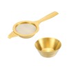sourcing map 1 Pcs Tea Infuser Filter with Foldable Handle,