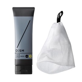 DISM Scrub Cream Wash Black + Enrich Bubble Net Set