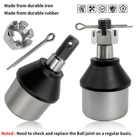 2 Pack Ball Joint & Bracket Kit for Big Boss Trail Boss Magnum Scrambler Ranger Sportsman 300 325 335 330 400 425 450 500 570 700 800