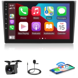 2+64G Car Radio for Mazda CX-9 CX9 CX 9 2006-2015 - Wireless Carplay & Android Auto - 9 Inch Android 13 Stereo with WiFi/EQ/GPS + AHD Rear View Camera