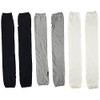 Iashi 12841-993-990 Women's Organic Cotton Arm Cover, Back mesh plain