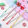 NUOBESTY 16pcs Christmas Non Sharpening Pencils, Christmas Stackable Push Pencils