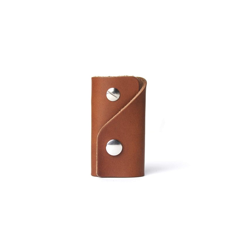 Pack & Smooch Kingsley Small Key Organiser, Light Brown