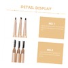 Minkissy 3pcs Smudge Eyebrow Pencil Professional Makeup Accessories for Effortless