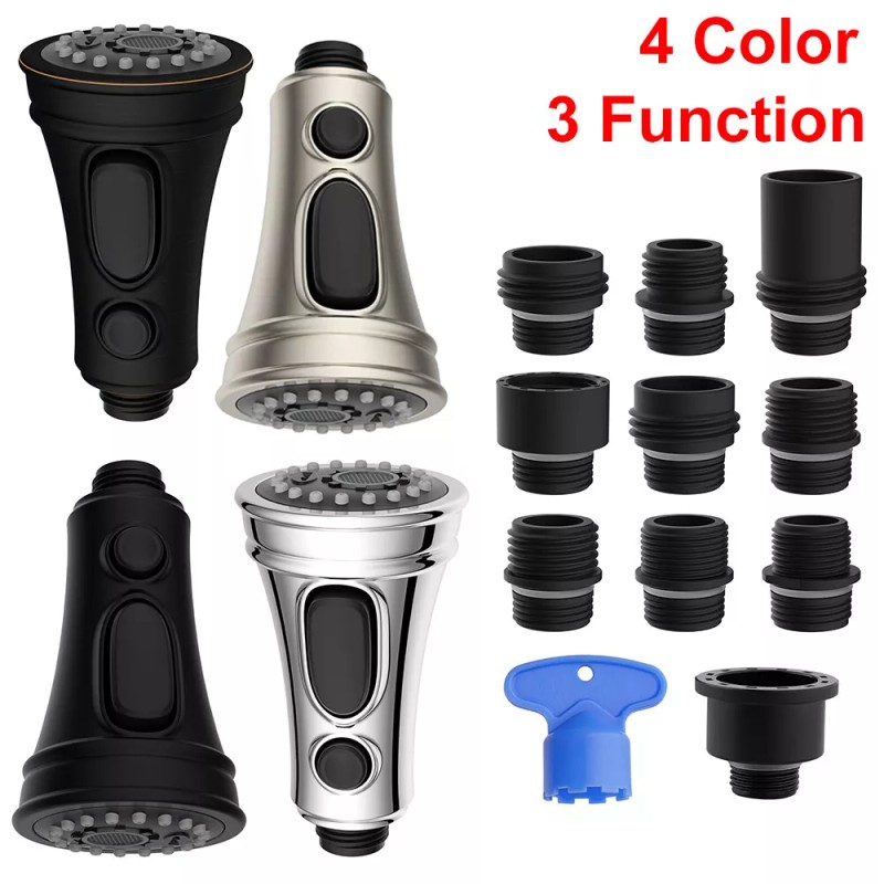 BBENT Kitchen Faucet Head Replacement,Fo - Brushed Nickel