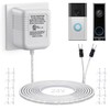 Gulfmew AC 24V Doorbell Transformer, 16.4 FT C Wire Doorbell