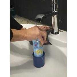 One Second Plumber Combo Kit Pack, Instant drain opener, clog remover & cleaner for toilets, bathtub, double sinks, and septic-safe