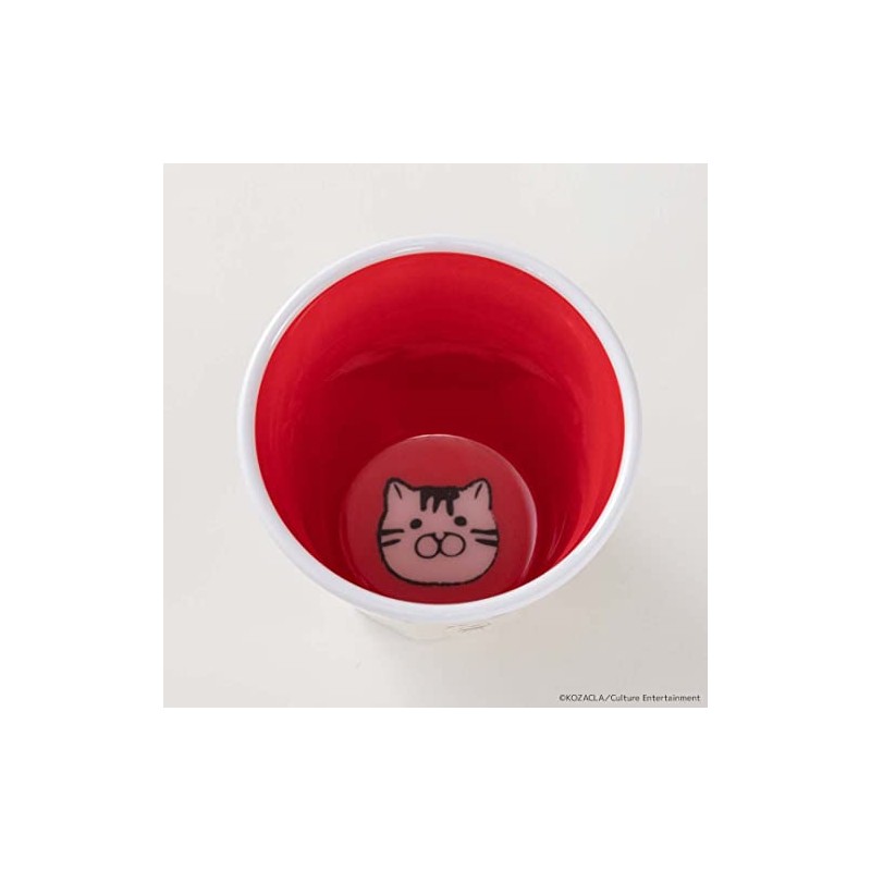 NEKONOBA Melamine Cup, Funny Cat, 9.1 fl oz (270 ml)