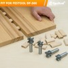 SpeTool Carbide Router Bit 1/2 Shank Compatible with Festool Domino