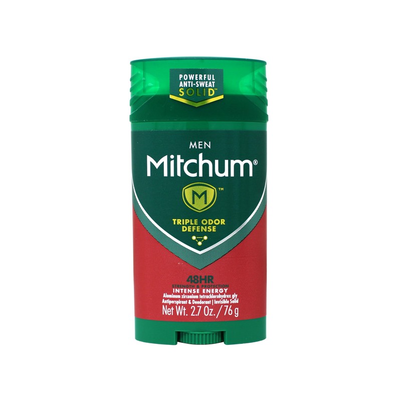Mitchum Men Antiperspirant & Deodorant Stick, Triple Odor Defense Invisible