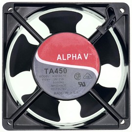 for NIDEC TA450 A30122-10 115V 0.26/0.21A 12038 Cooling Fan,120X120X38mm Cabinet Cooling Fan