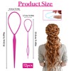 12 Pack Hair Tool Set Hair Loop Styling Tool Set