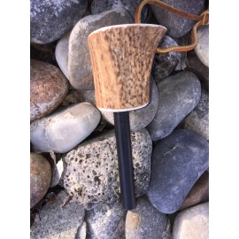 Lost River Leather Elk Antler Handle Ferro Rod Fire Starter 5 X 1/2 Inches