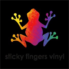 Sticky Fingers Vinyl 12" x 5' (ft)- Red - Outdoor, Permanent Adhesive Vinyl for Signs, Decals