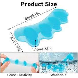 6 PCS Gel Toe Separator, Bunion Corrector, Hammer Toe Corrector for Men and Women to Loosen Toes, Relieve Bunions, Hammer Toes, Foot Alignment