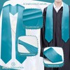 Endea Graduation Estola, Turquesa, Talla única