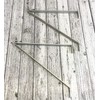 Pair of Aluminium Greenhouse Shelving Brackets (27cm)