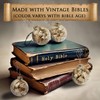 Bible Ornament Made with Pages from a Bible for Women,